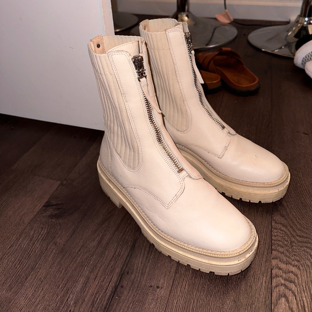 Sam Edelman leather boot - worn once!